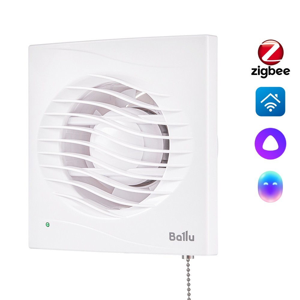 Вентилятор вытяжной Ballu BAF-AR 150 V с обратным клапаном